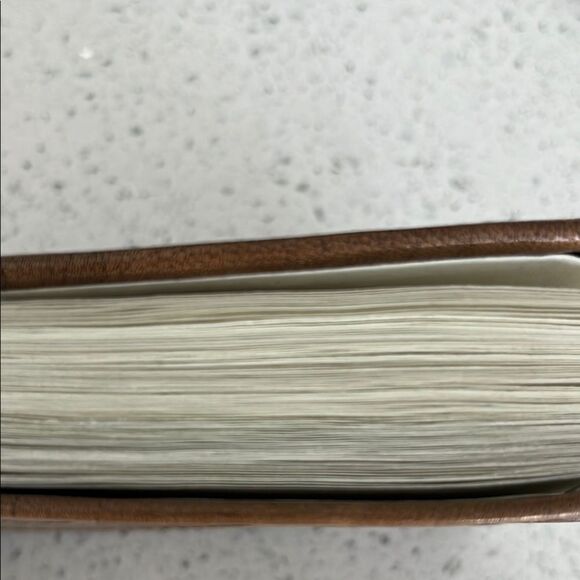 Mandela Style Brown Embossed Leather Journal - Picture 5 of 10